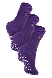 Kids Indoor Slipper Socks with Grippers - - Size: 4-6y
