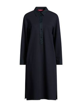 Vestido midi Mujer Azul marino 40 Mujer