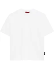 T-Shirt Oversized Fit weiss L herren