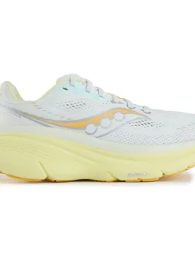 Womens Guide 19 Trainers - White Textile - Size Uk 5 - Saucony - FashionsVida