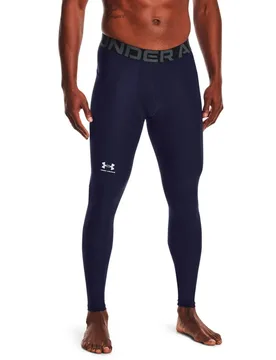 Leggings Heatgear Armour Midnight Navy / White 2XL - Under armour - FashionsVida