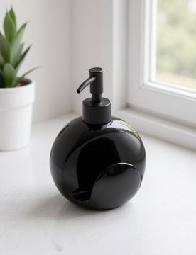Dispenser per liquidi con pompa - nero