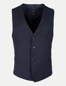 Slim-Fit Baukasten Weste Blau 60 - Roy Robson - FashionsVida