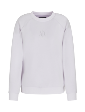 Para mujer. XW000826AF13397U0002 Sudadera tipo crewneck con logo (L), Casual, Deportivo, Multideporte, Viscosa