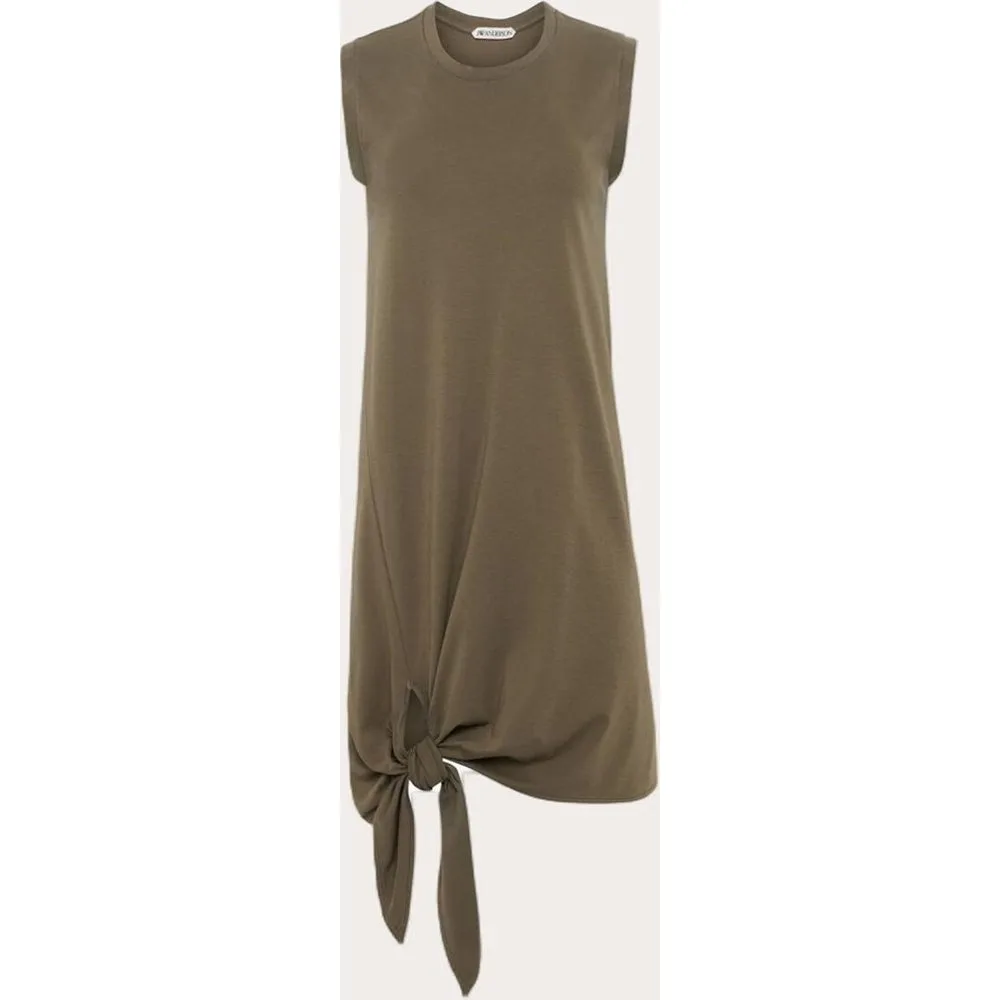 Vestido midi de algodón - JW Anderson - FashionsVida