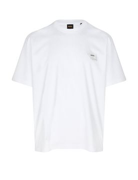 Boss T-Shirt weiss M herren