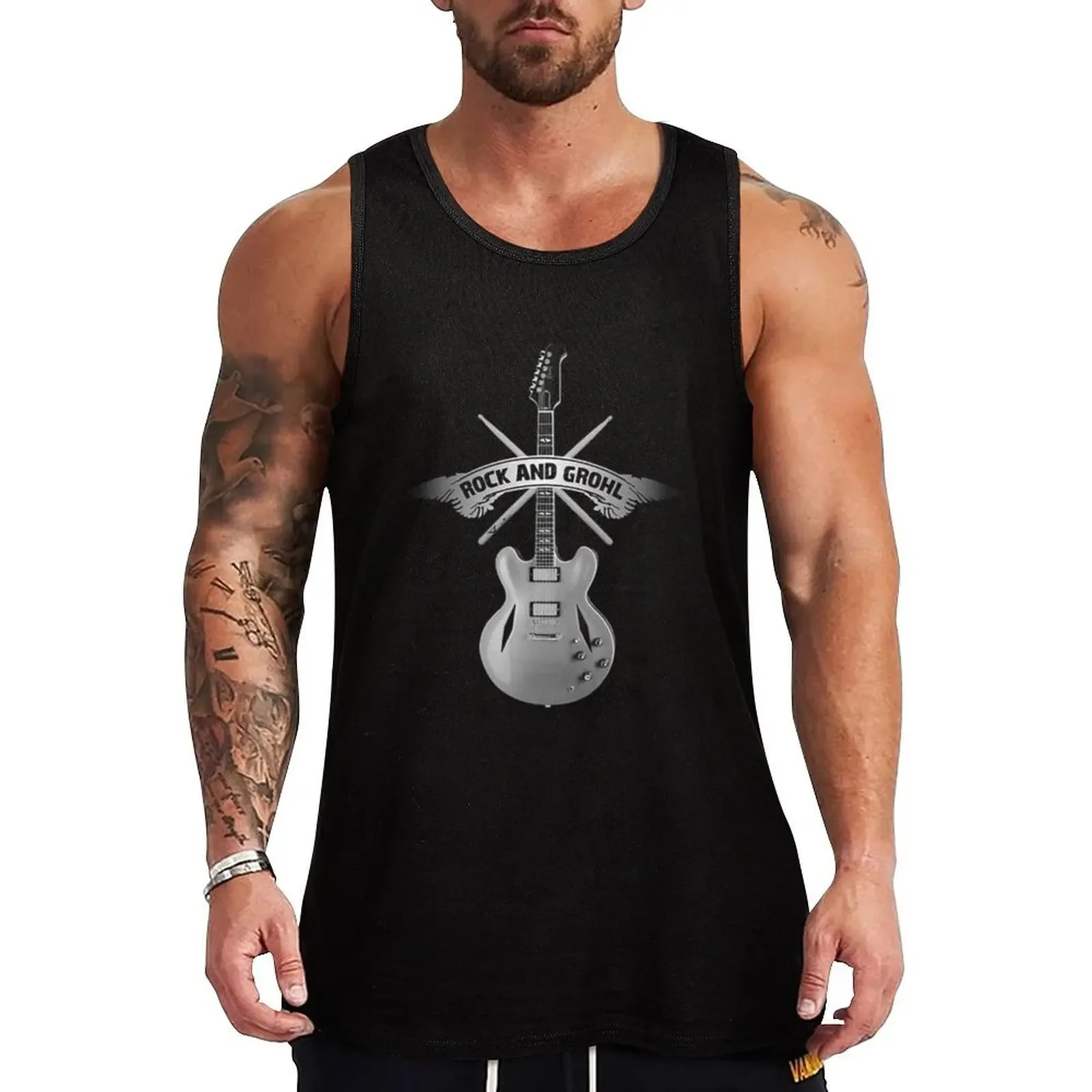 Rck and Grhl Tank Top Classic Basic Tank Top Solid Color Everyday Wear - Aliexpress - FashionsVida