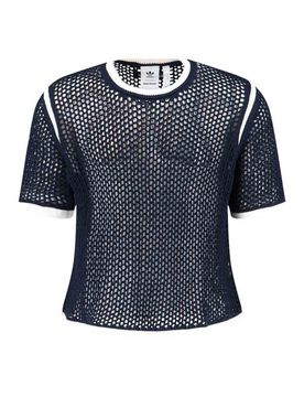 T-shirt in uncinetto