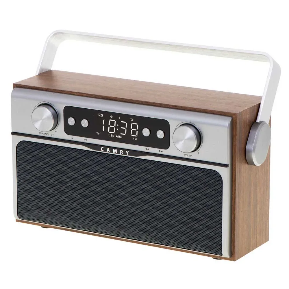 Radio Cr 1183 Black One Size unisex - camry - FashionsVida