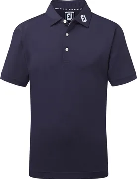 Polo Junior Stretch Pique Solid, navy s - FootJoy - FashionsVida