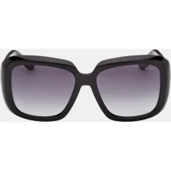 Gafa de sol de mujer cuadrada en acetato con lente degradada