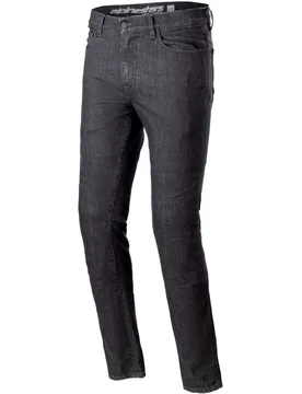 Jeans Moto CERIUM DENIM TECH RIDING Lavato Nero taglia 34 - Alpinestars - FashionsVida