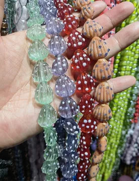 Pcs 17x20mm Shell Shape Lampwork Beads Fashion Handmade Loose Spacer Murano Glass Bead For Jewelry Making DIY Bracelet Necklace - Aliexpress - FashionsVida
