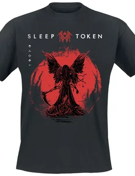 T-Shirt - TMBTE - M - für Männer - Größe M - schwarz - Lizenziertes Merchandise! - Männer - male - Sleep Token - FashionsVida