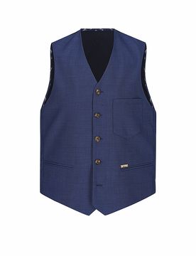 Trachtengilet LUSELIM blau 48 herren