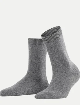 Falke Socken Cosy Wool Grau 35-38 - Falke - FashionsVida