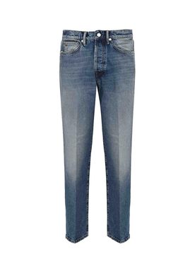 Jeans Nathan Straight In Di Cotone