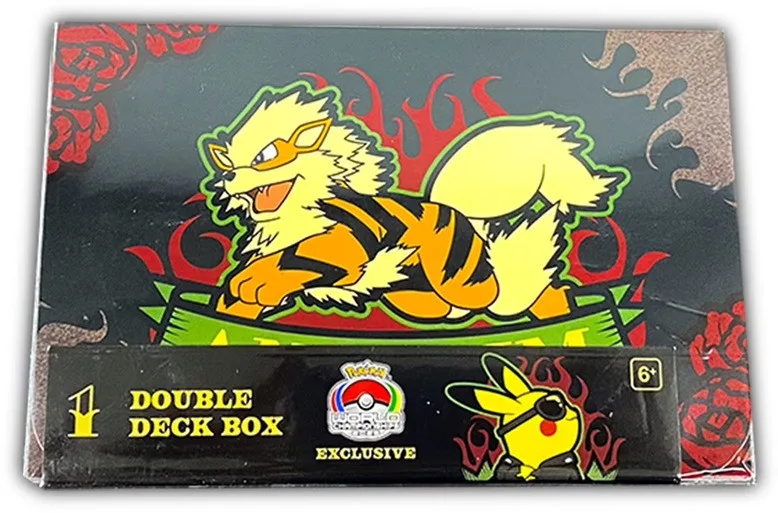 Pokemon World Championships 2025 Anaheim Double Deckbox Arcanine - Pokémon - FashionsVida