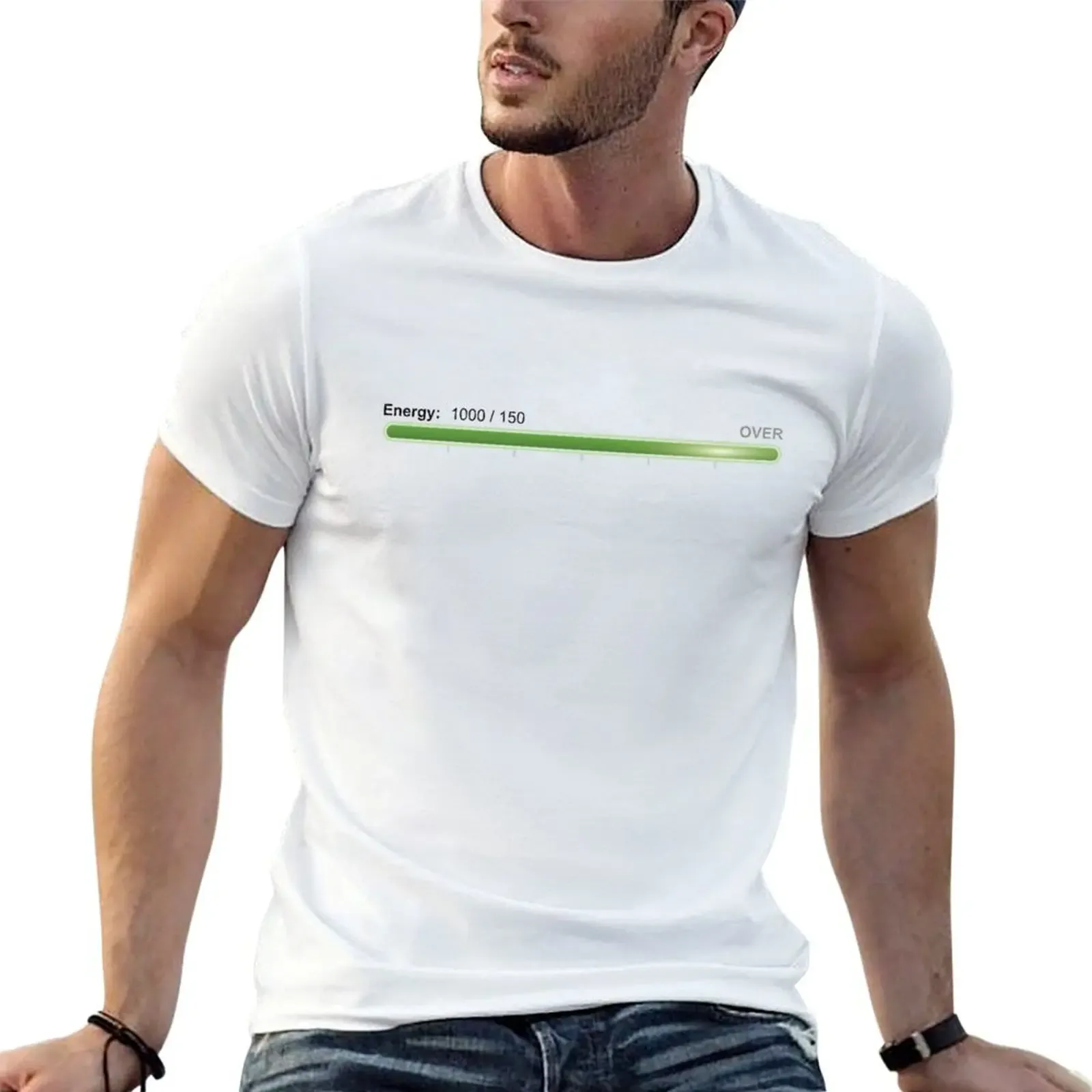 Stacked Energy T-Shirt Tough Fabric Work Tee - Aliexpress - FashionsVida