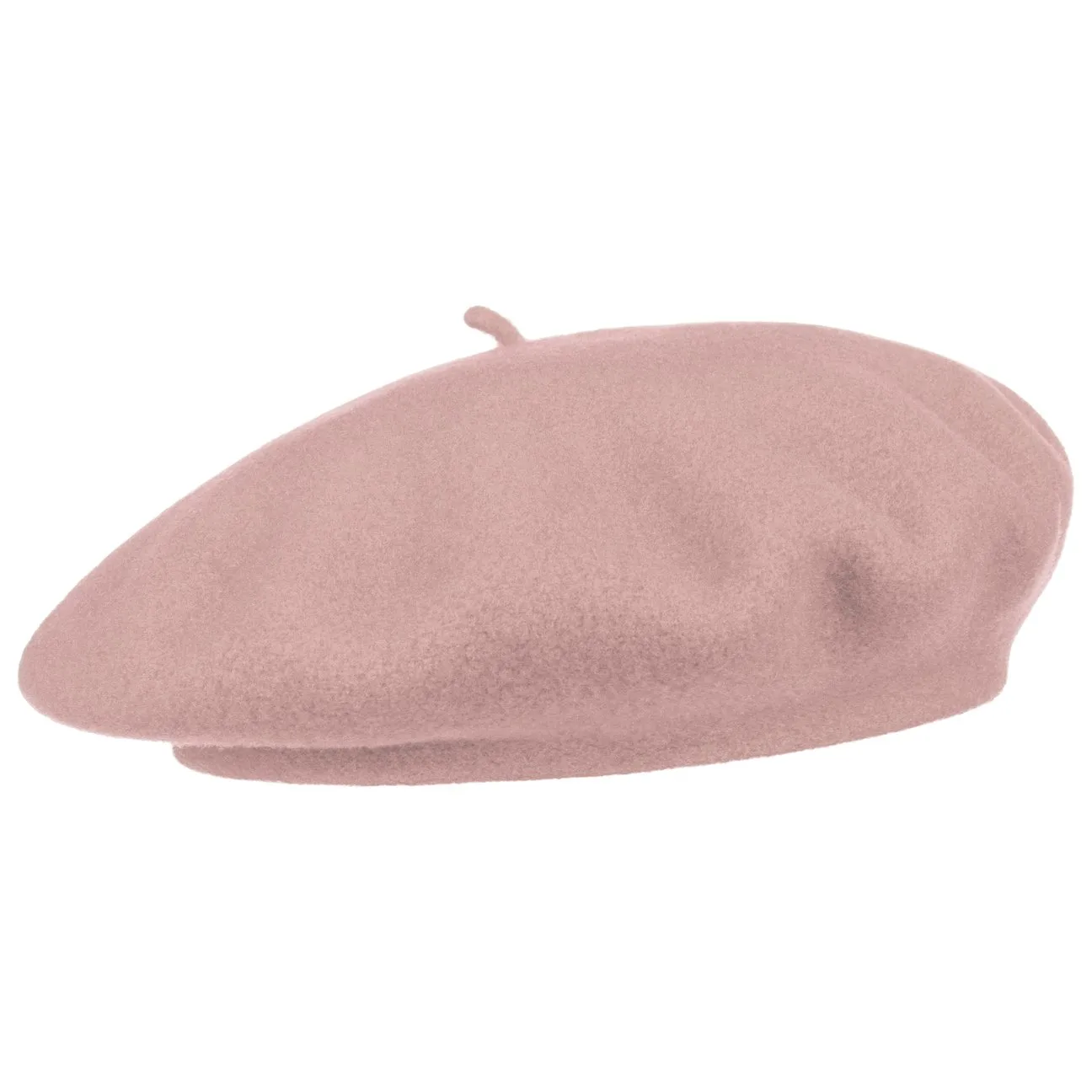 Beret with Cashmere by - rose - Female - Size: One Size - Barascon - FashionsVida