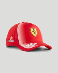Scuderia Ferrari Unisex Team Hamilton Baseball Cap - Red O/S unisex