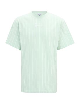 Karl Kani Camiseta menta / blanco