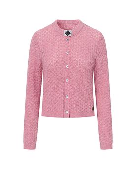 Trachtenstrickjacke DAGLIND rosa L damen