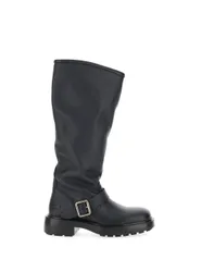 Stivali in pelle NERO 40