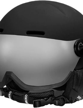 Teide 20 visor matt black casco esquí Negro (L)