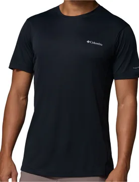 Zero rules light camiseta montaña manga corta hombre Negro (L) - Columbia - FashionsVida