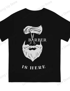 Cotton T-shirt Men's t-shirt Your Barber is here Summer Breathable Street Short Sleeve Top S-6XL - Aliexpress - FashionsVida