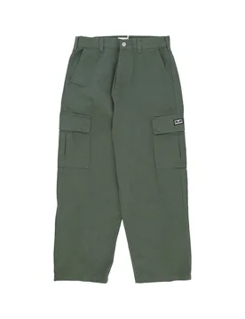 Pantalone Lungo Uomo Bigwig Baggy Twill Cargo Pant Laurel Wreath - OBEY - FashionsVida