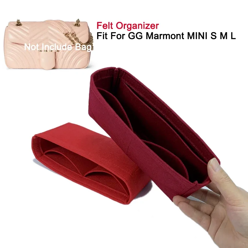 Organizer Insert Shaper Fit For GG Marmont Mini Small Medium Large Bag ,Liner Protector Inner Purse - Aliexpress - FashionsVida