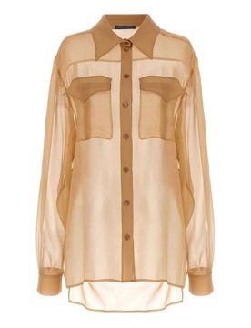 Alberta Ferretti Camicia in chiffon