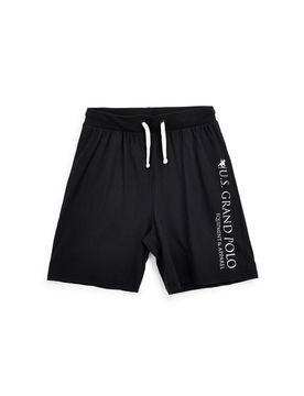 Bermuda nero in cotone US61713M XXL