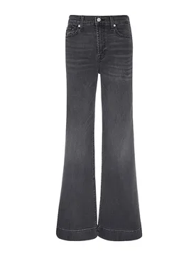 Jeans Wide Leg MODERN DOJO schwarz 30 damen - 7 for all mankind - FashionsVida