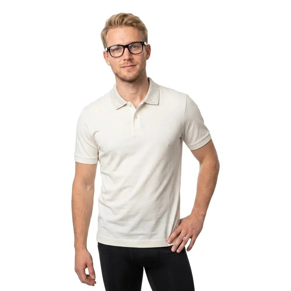 Polo A Maniche Corte Parlay 9 1028175 Open White L - BOSS - FashionsVida