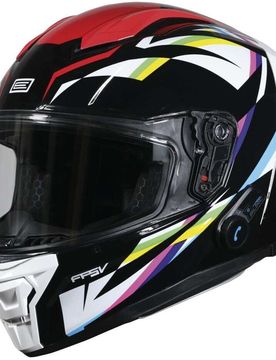 Casco Moto Integrale Interfono Integrato PISTA + BT taglia L