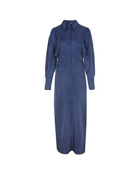 Tela Midikleid GILDA azul 36