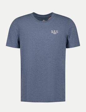 Basic T-Shirt Blau XXL