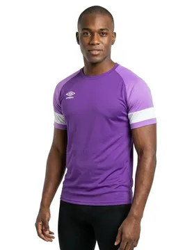 T-shirt à Manches Courtes Lukenga Lilac / White 2-3XL Homme