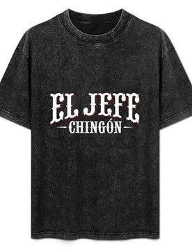 El Jefe chingon T-Shirt Casual Loose Fit Short Sleeve T-Shirt - Aliexpress - FashionsVida