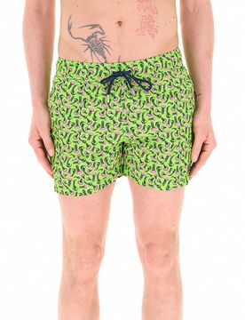 F**K Shorts da bagno VERDE ACIDO M