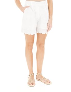 KOCCA Bermuda con ricami BIANCO 44