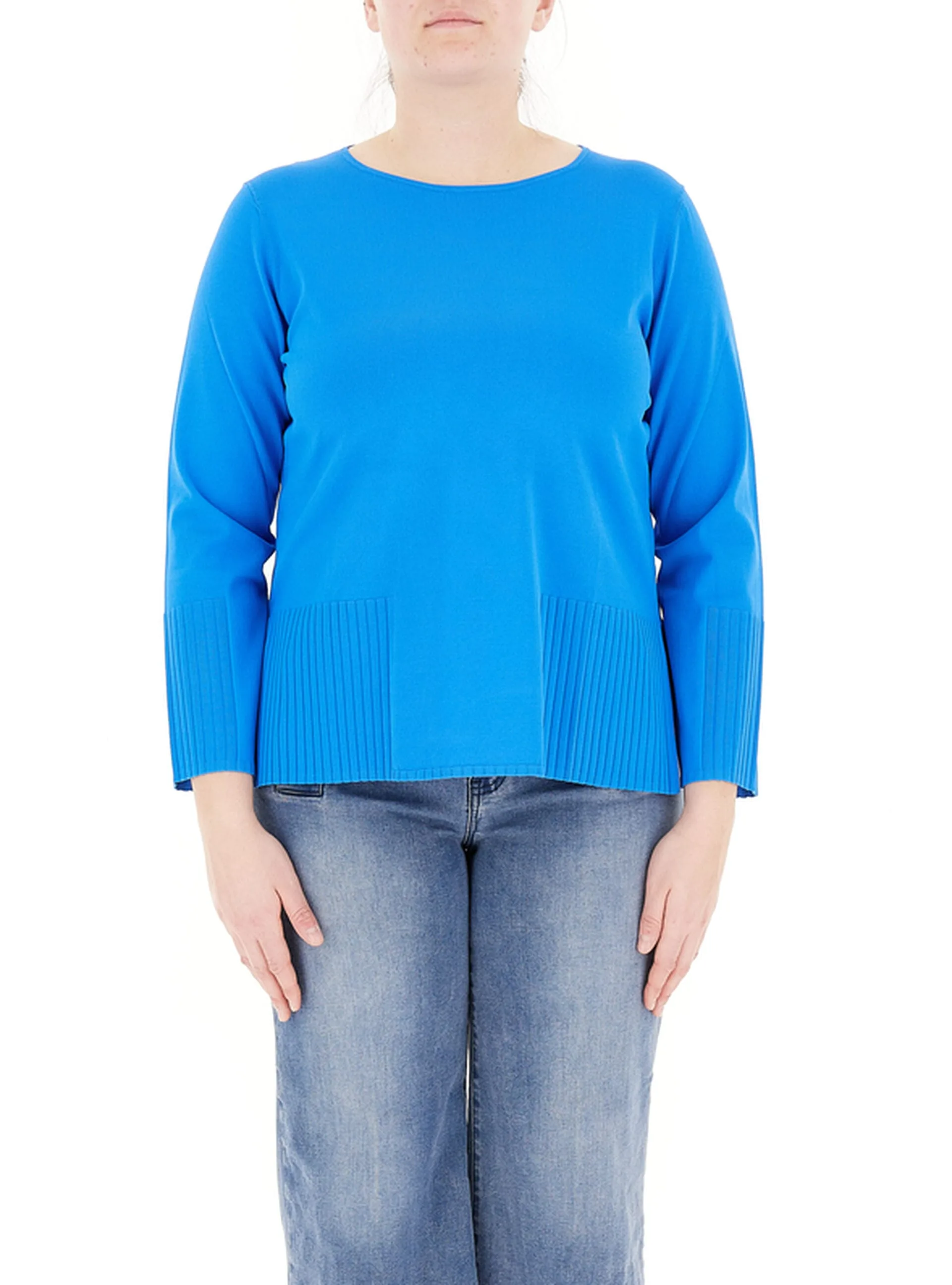 Maglia maniche lunghe BLUETTE M - ELENA MIRO' - FashionsVida