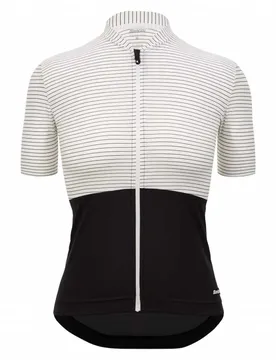 Maglia A Maniche Corte Colore Riga Black