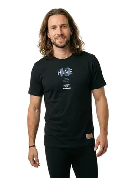 T-shirt à Manches Courtes Hive Aiden Black 2XS
