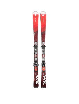 Set de esquíes de pista Redster MX + M 10 GW rojo 156