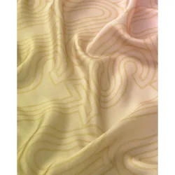 Fular de mujer lines gradient repeat estampado logo