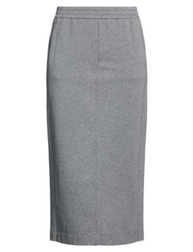 Midi-Rock Damen Grau L,M,XL Damen